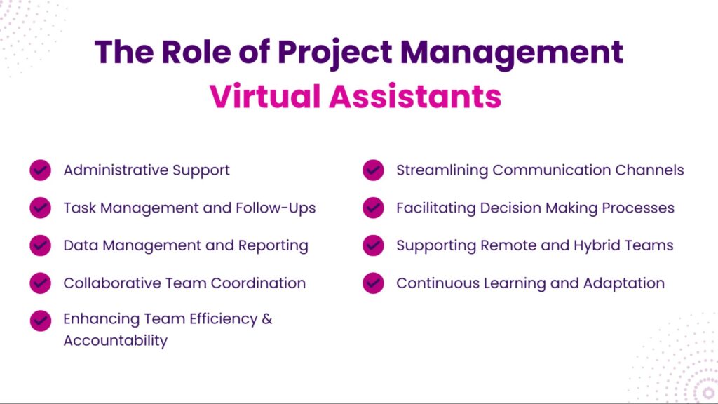 do project managers provide administrative support 1737234286