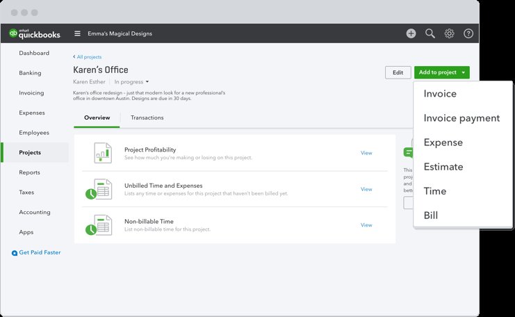 does quickbooks desktop include project management 1737232728