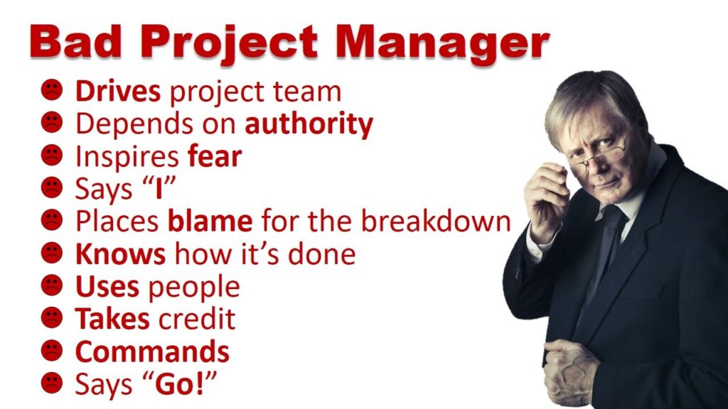 what makes a bad project manager 1737233594